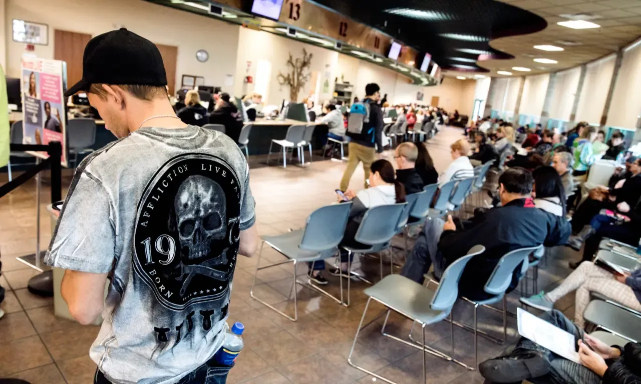 Waiting your turn at the Nevada DMV
